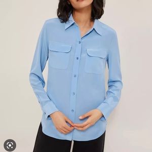 Equipment Women's Silk Shirt Size S